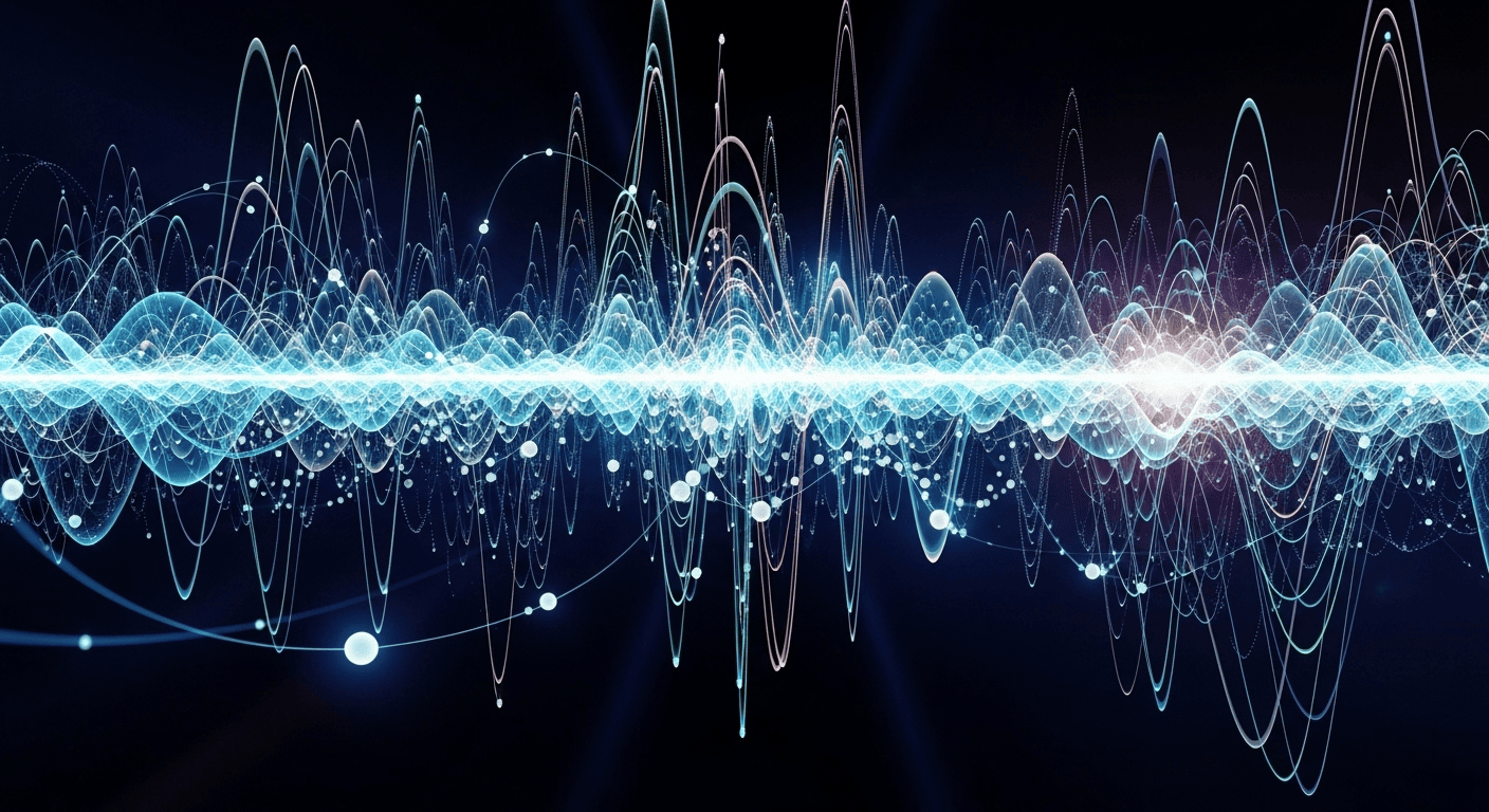 Abstract network of sound waves